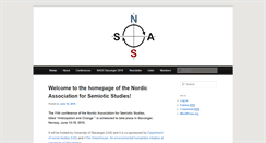 Desktop Screenshot of nordicsemiotics.org