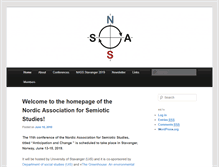 Tablet Screenshot of nordicsemiotics.org